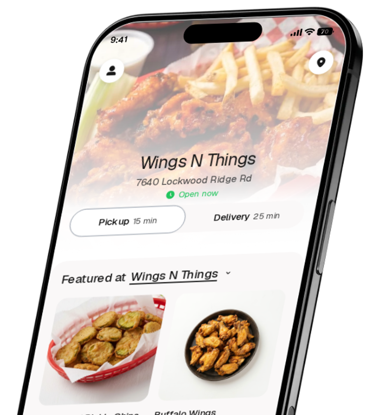 Wings N Things app preview